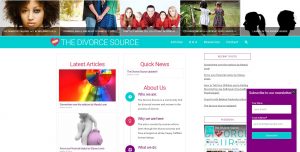 Divorce Source website screenshot
